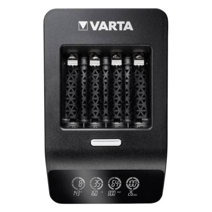 Varta 40084  - LCD Inteligentny ładowarą ULTRA FAST+  4xNiMH AA 2100 mAh 230V