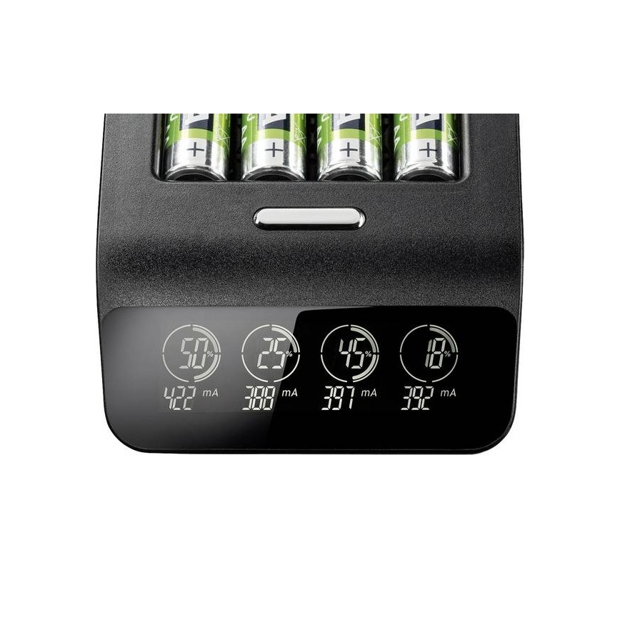 Varta 40084  - LCD Inteligentny ładowarą ULTRA FAST+  4xNiMH AA 2100 mAh 230V
