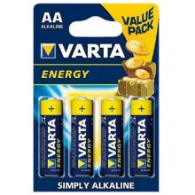 Varta 4106 - 4 szt. Baterii alkalicznych ENERGY AA 1,5V