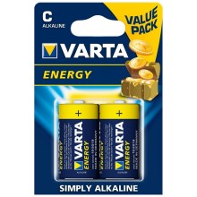 Varta 4114 - 2 szt. Baterii alkalicznych ENERGY C 1,5V
