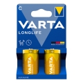 Varta 4114101422 - 2 sztuki baterii alkalicznych LONGLIFE LR14/C 1,5V