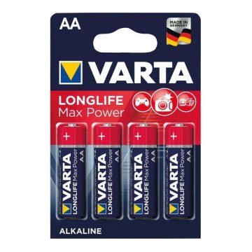 Varta 4706101404 - 4 szt. Bateria alkaliczna LONGLIFE AA 1,5V