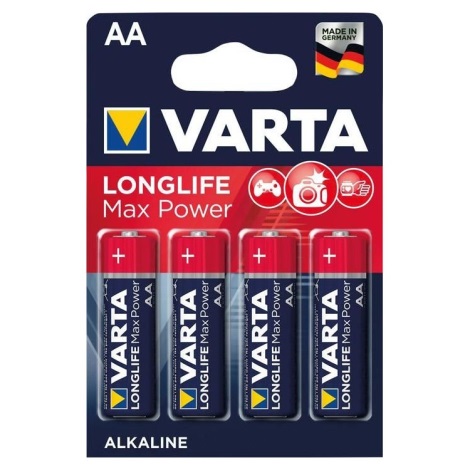 Varta 4706101404 - 4 szt. Bateria alkaliczna LONGLIFE AA 1,5V