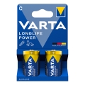Varta 4914121422 - 2 sztuki baterii alkalicznych LONGLIFE POWER LR14/C 1,5V