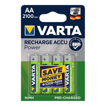 Varta 56706 - 4 szt. Baterie ładowane ACCU AA NiMH/2100mAh/1,2V