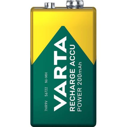 Varta 56722101401 - 1 szt. Akumulator NiMH 200 mAh 9 V