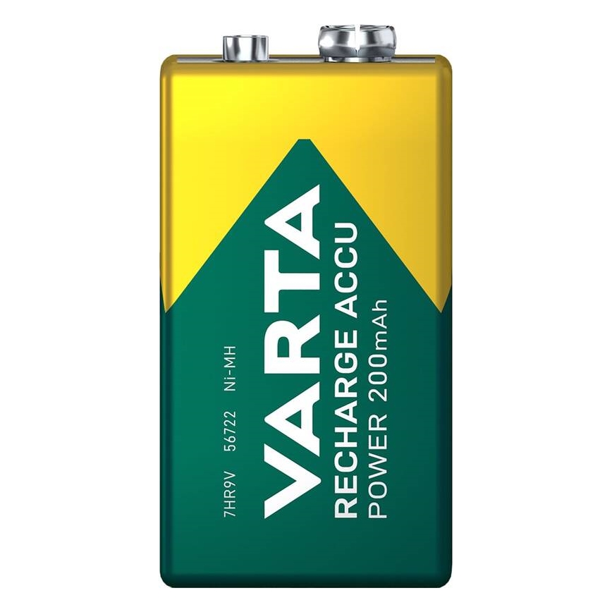 Varta 56722101401 - 1 szt. Akumulator NiMH 200 mAh 9 V