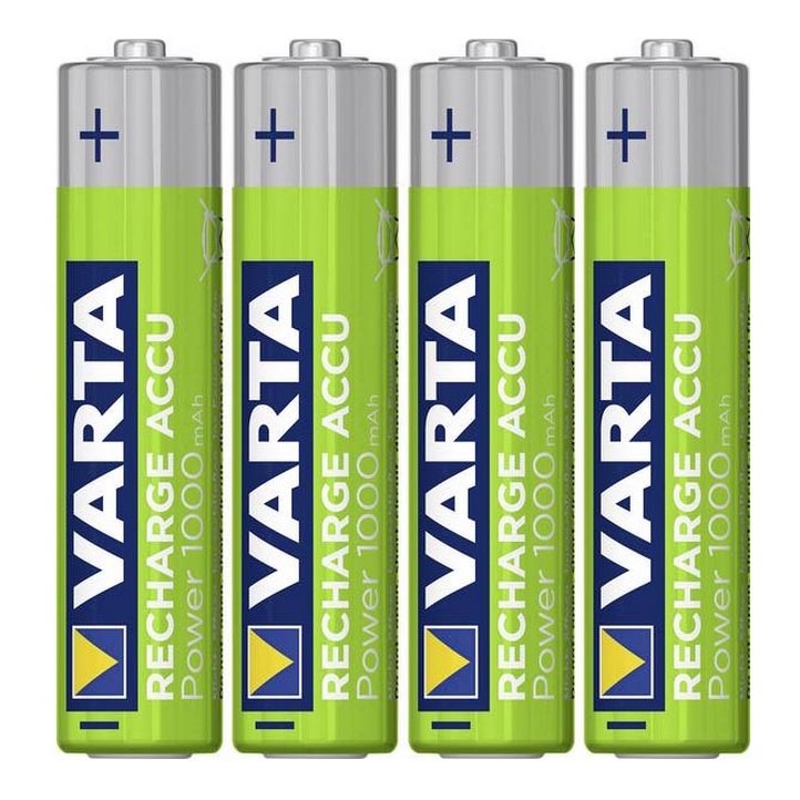 Varta 5703301404 - 4 szt. Akumulatorek RECHARGE  AAA 1,2V