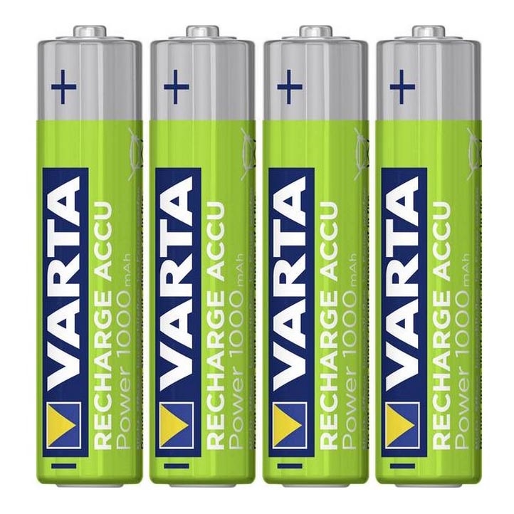 Varta 5703301404 - 4 szt. Akumulatorek RECHARGE  AAA 1,2V