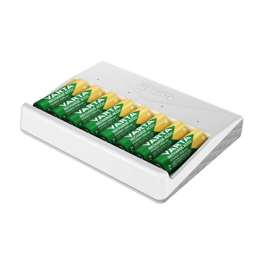 Varta 57659101401 - Ładowarka do akumulatorów 8x AA/AAA 5V