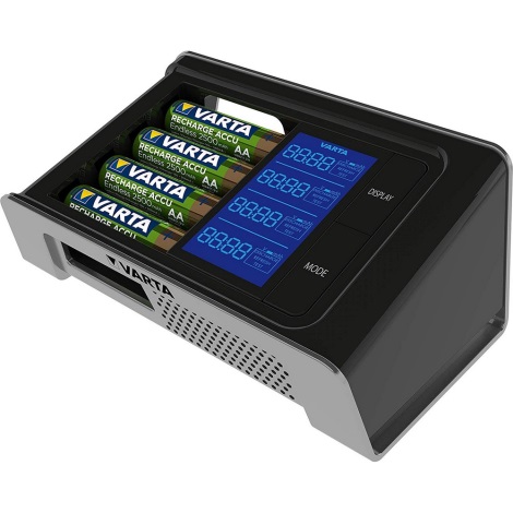 VARTA 57675 - LCD Ultra fast Ładowarka 4xAA/AAA ładowanie 15min