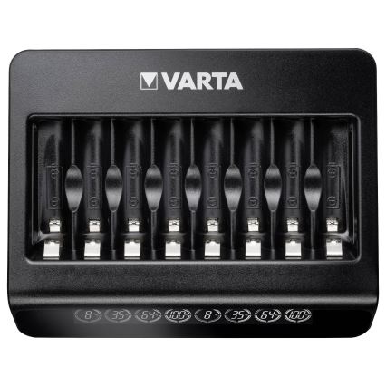 Varta 57681 - LCD Smart ładowarka 8xAA/AAA ładowanie 2h