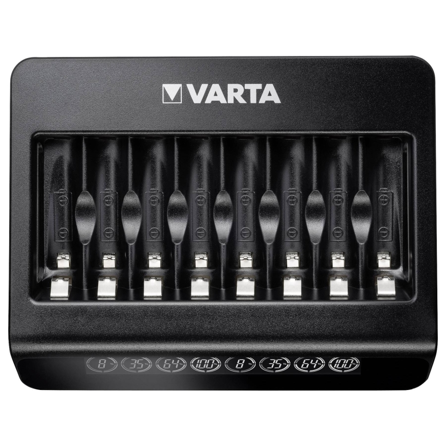Varta 57681 - LCD Smart ładowarka 8xAA/AAA ładowanie 2h
