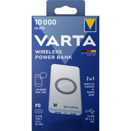 Varta 57913101111 - Power Bank ENERGY 10000mAh/3x2,4V