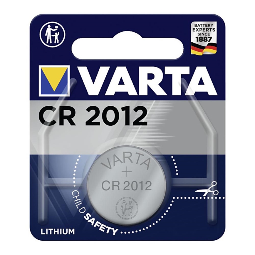 Varta 6012101401 - 1 szt. Bateria litowa guzikowa ELECTRONICS CR2012 3V