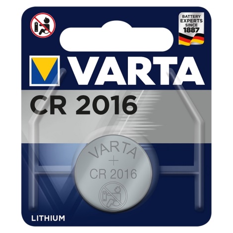 Varta 6016 - 1 szt. Bateria litowa CR2016 3V
