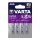 Varta 6103301404 - 4 szt. Bateria litowa ULTRA AAA 1,5V