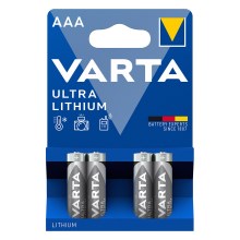 Varta 6106301404 - 4 szt. Bateria litowa ULTRA AA 1,5V