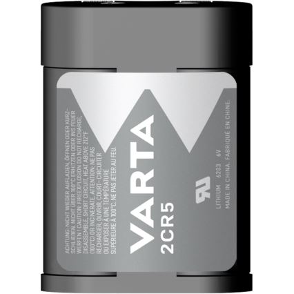 Varta 6203301401 - bateria litowa 2CR5 6V 1400 mAh, 1 szt.