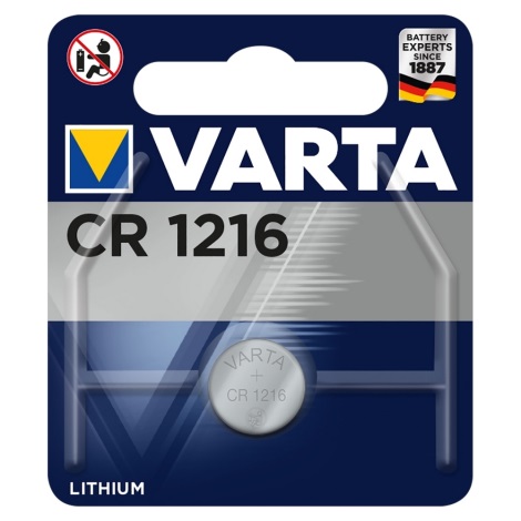 Varta 6216 - 1 szt. Bateria litowa CR1216 3V