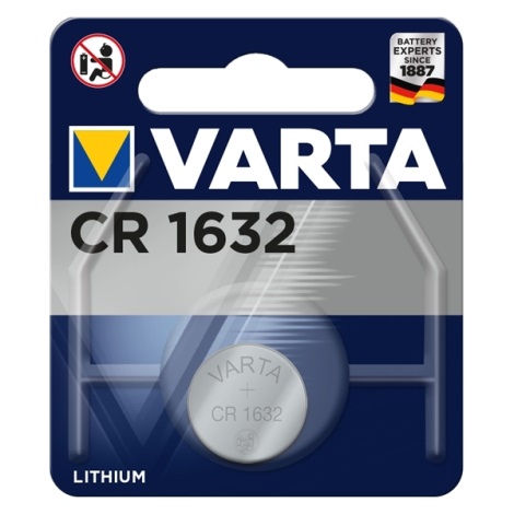 Varta 6632 - 1 szt. Bateria litowa CR1632 3V