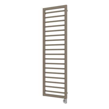 Vertaduro - Grzejnik łazienkowy ADEL z termostatem, 600 W, 172 x 50 cm, taupe