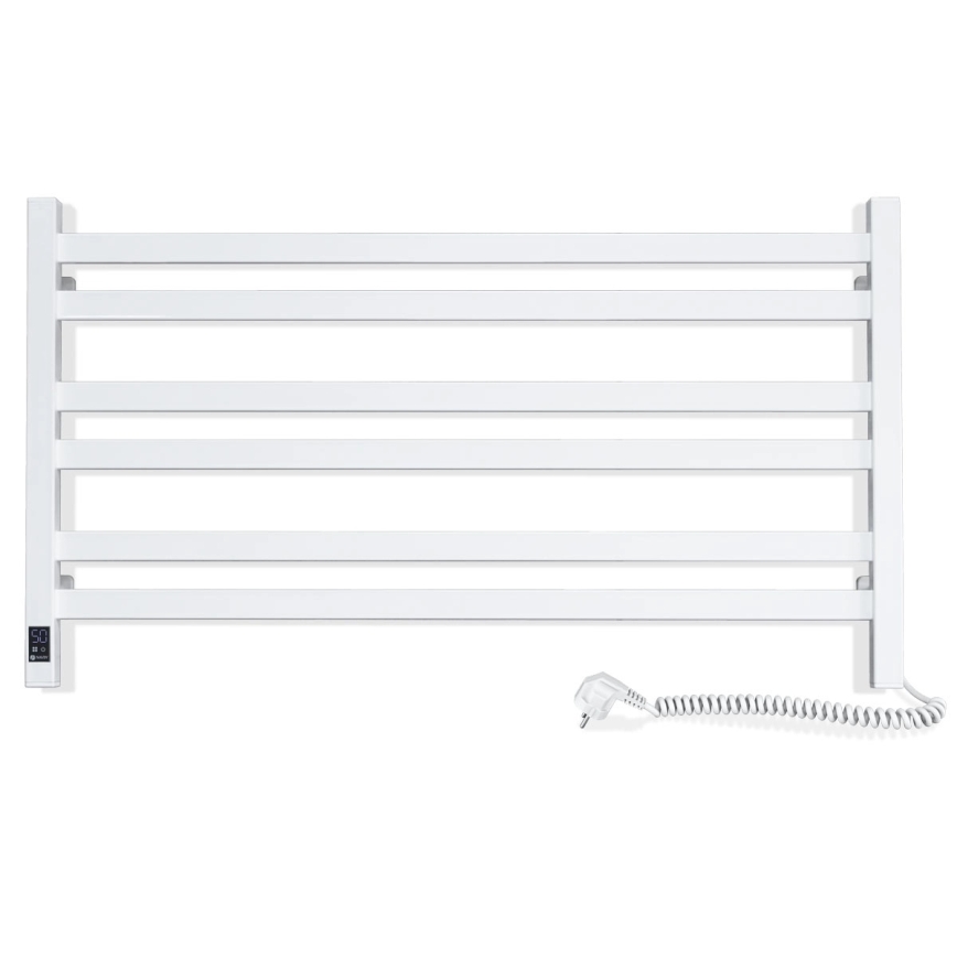 Vertaduro - Elektryczna suszarka do ręczników z termostatem AVA 181W/230V 50x90 cm IP44 biała prawa