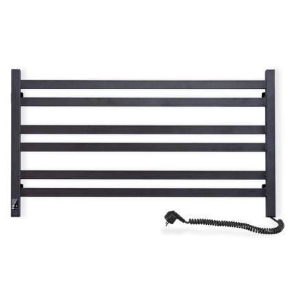 Vertaduro - Elektryczny suszacz do ręczników z termostatem AVA 181W/230V 50x90 cm IP44 czarny prawy