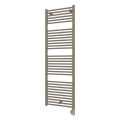 Vertaduro - Grzejnik łazienkowy z termostatem DENISE 600W 154x50 cm taupe