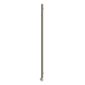 Vertaduro - Grzejnik łazienkowy z termostatem ERDA 400 W 180x5 cm taupe