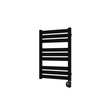 Vertaduro - Grzejnik łazienkowy z termostatem LUCY 400W 73x50 cm czarny