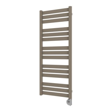 Vertaduro - Grzejnik łazienkowy z termostatem LUCY 600W 125x50 cm taupe