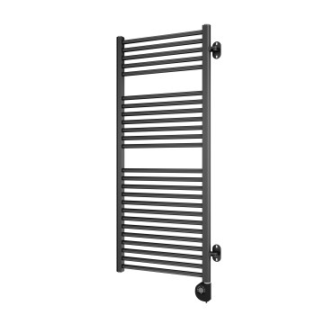 Vertaduro - Grzejnik łazienkowy z termostatem MEG 600W 118x50 cm antracyt