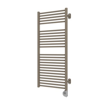 Vertaduro - Grzejnik łazienkowy z termostatem MEG 600W 118x50 cm taupe