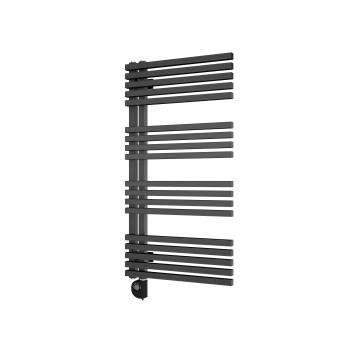 Vertaduro - Grzejnik łazienkowy z termostatem MICHELLE 600 W 97 x 50 cm antracyt
