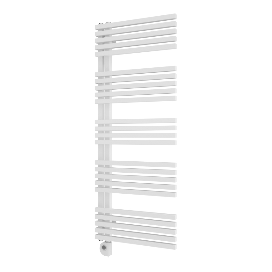 Vertaduro - Grzejnik łazienkowy z termostatem MICHELLE 600W 129x50 cm biały