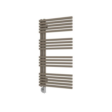 Vertaduro - Grzejnik łazienkowy z termostatem MICHELLE 600W 97x50 cm taupe