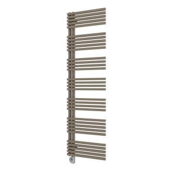 Vertaduro - Grzejnik łazienkowy z termostatem MICHELLE 900W 177x50 cm taupe