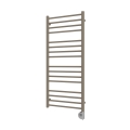 Vertaduro - Grzejnik łazienkowy z termostatem SIMONE 400W 114x50 cm taupe