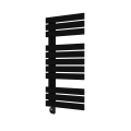 Vertaduro - Grzejnik łazienkowy z termostatem ZIVA 500W 109x50 cm czarny