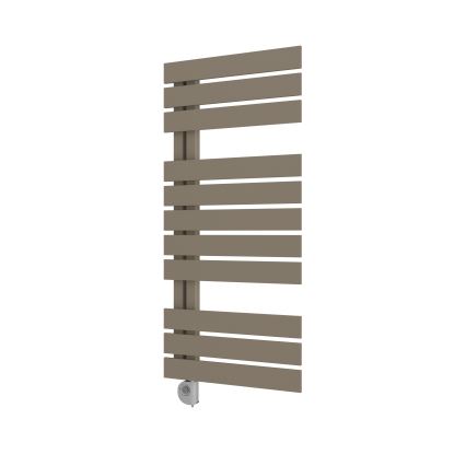 Vertaduro - Grzejnik łazienkowy z termostatem ZIVA 500W 109x50 cm taupe