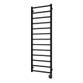 Vertaduro - Grzejnik łazienkowy z termostatem ZOE 400W 150x50 cm czarny