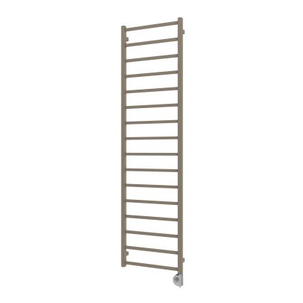Vertaduro - Grzejnik łazienkowy ZOE z termostatem 400W 186x50 cm taupe