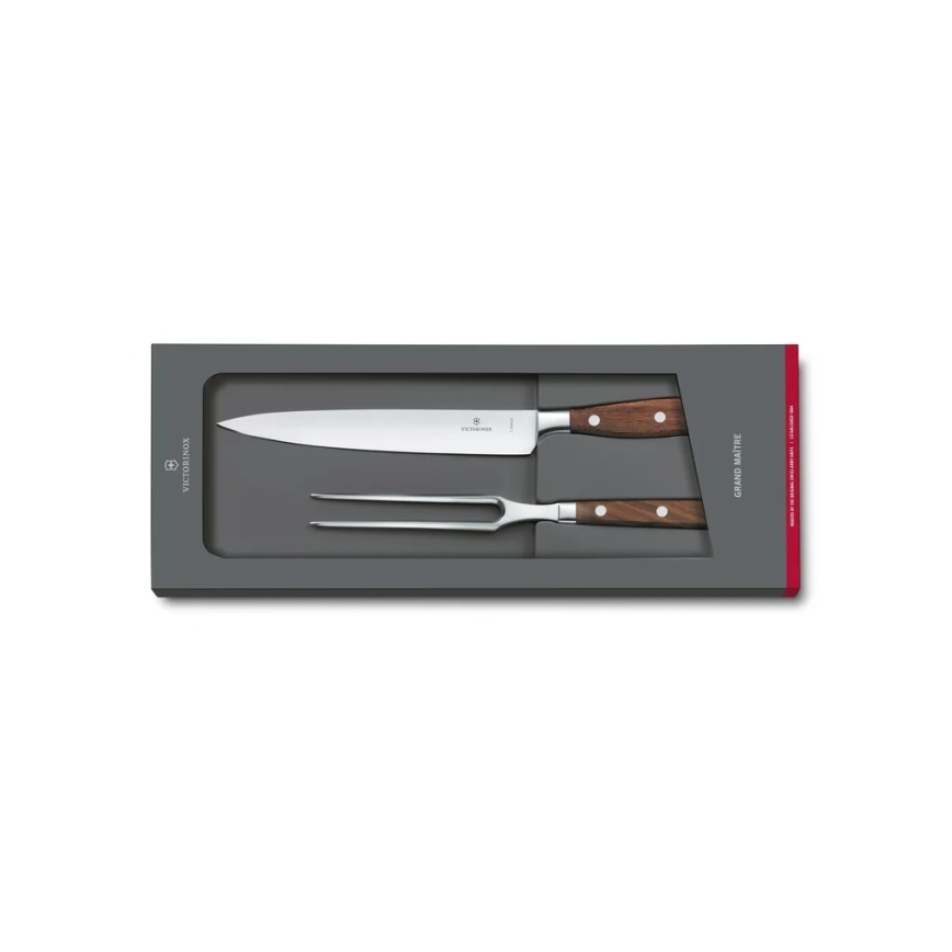 Victorinox - 2-częściowy zestaw do porcjowania GRAND MAITRE, klon