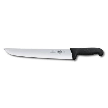 Victorinox - Kuchenny nóż rzeźniczy FIBROX 31 cm czarny