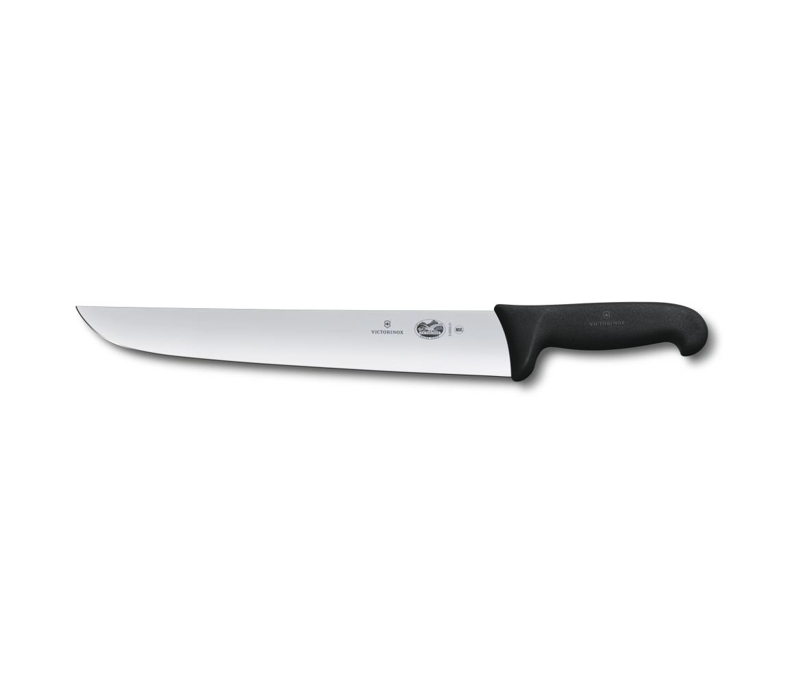 Victorinox - Kuchenny nóż rzeźniczy FIBROX 31 cm czarny