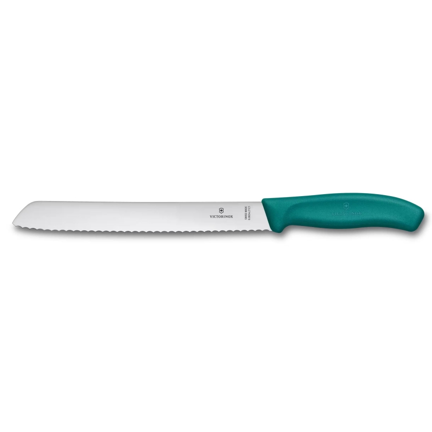 Victorinox - Nóż do chleba SWISS CLASSIC 21 cm turkusowy