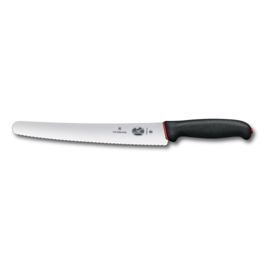 Victorinox - Nóż kuchenny do chleba DUAL GRIP 26 cm czarny