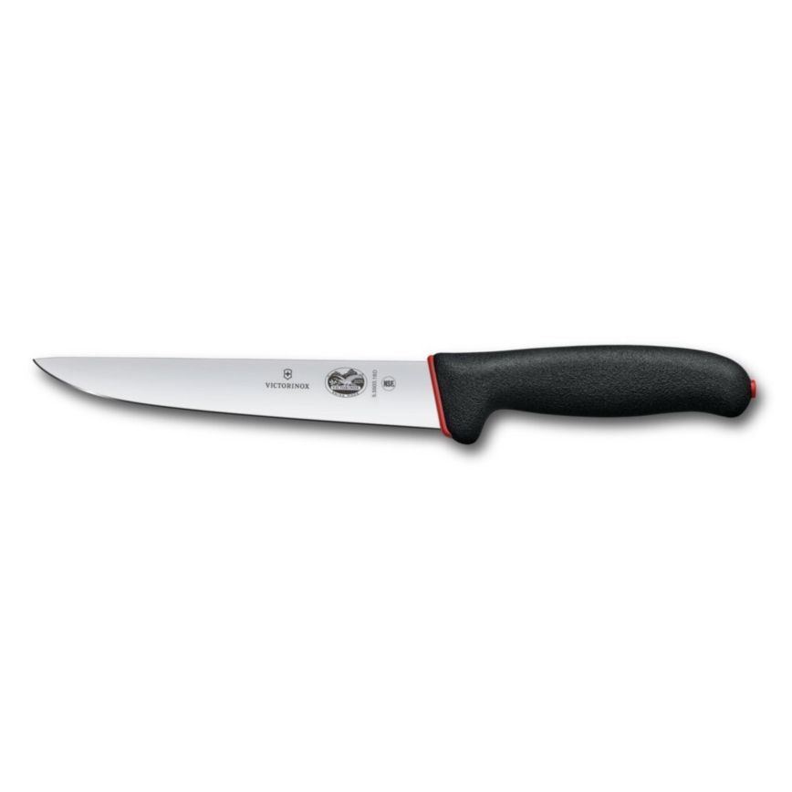 Victorinox - Nóż kuchenny DUAL GRIP 18 cm czarny