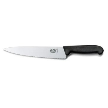 Victorinox - Nóż kuchenny FIBROX 25 cm czarny